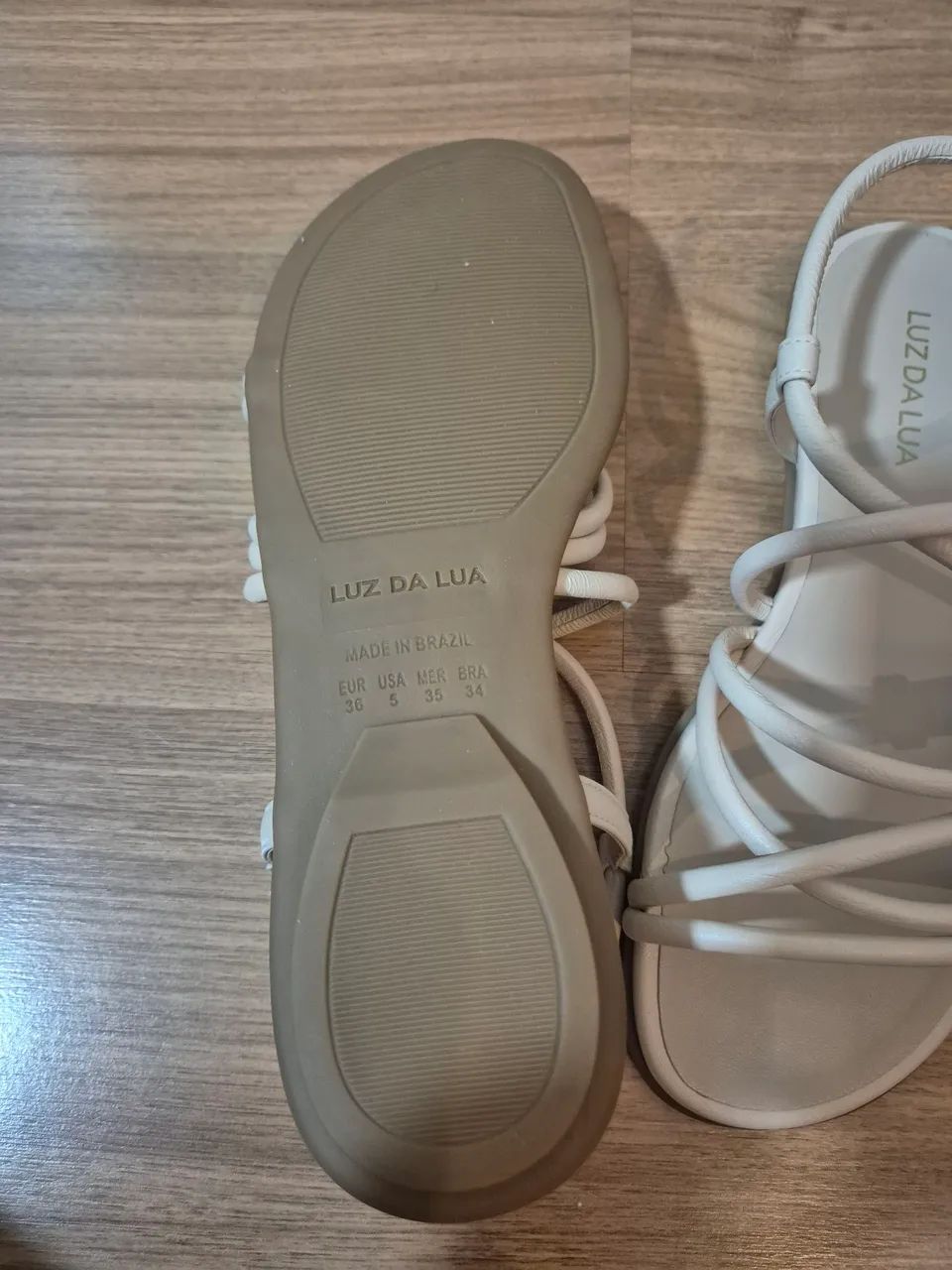 Nova! Sandália Luz da Lua 34 Frete Grátis!!! - Foto 2