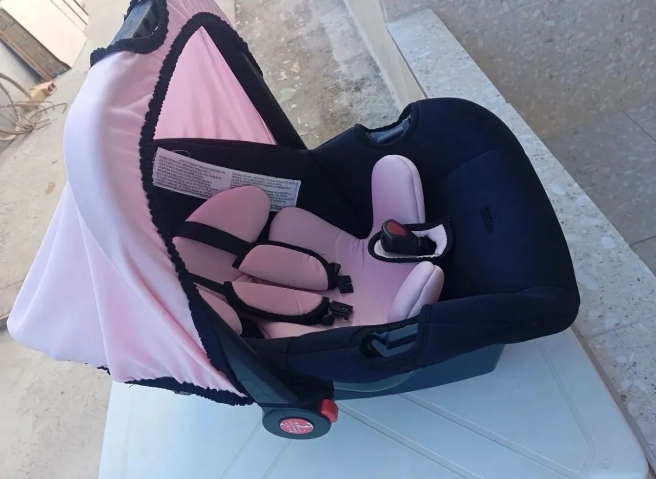 Bebê conforto rosa - Foto 2