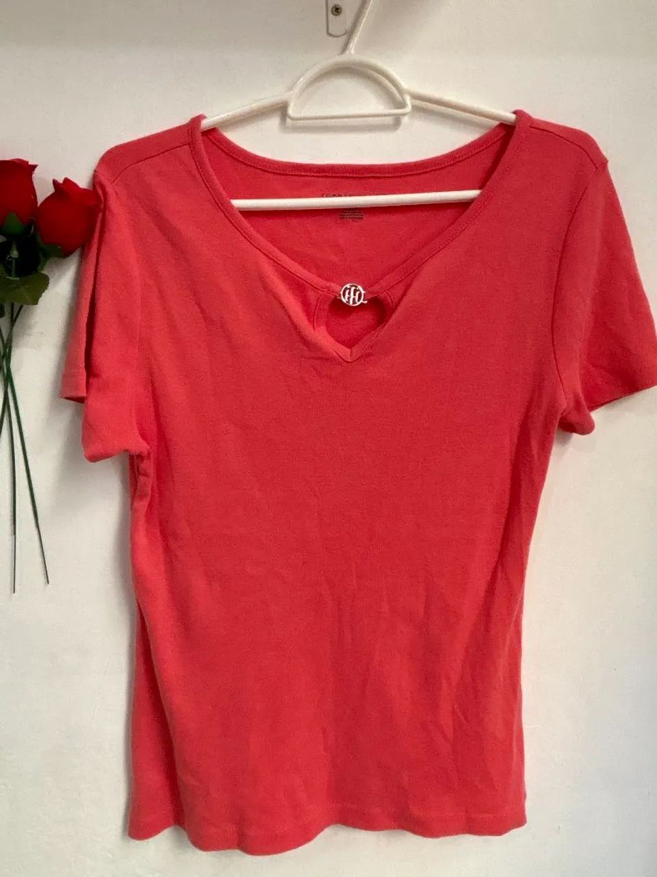camiseta tommy hilfiger coral m - Foto 2