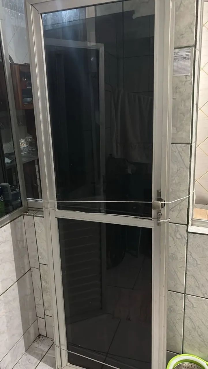 vendo porta de vidro, Alumínio e janela