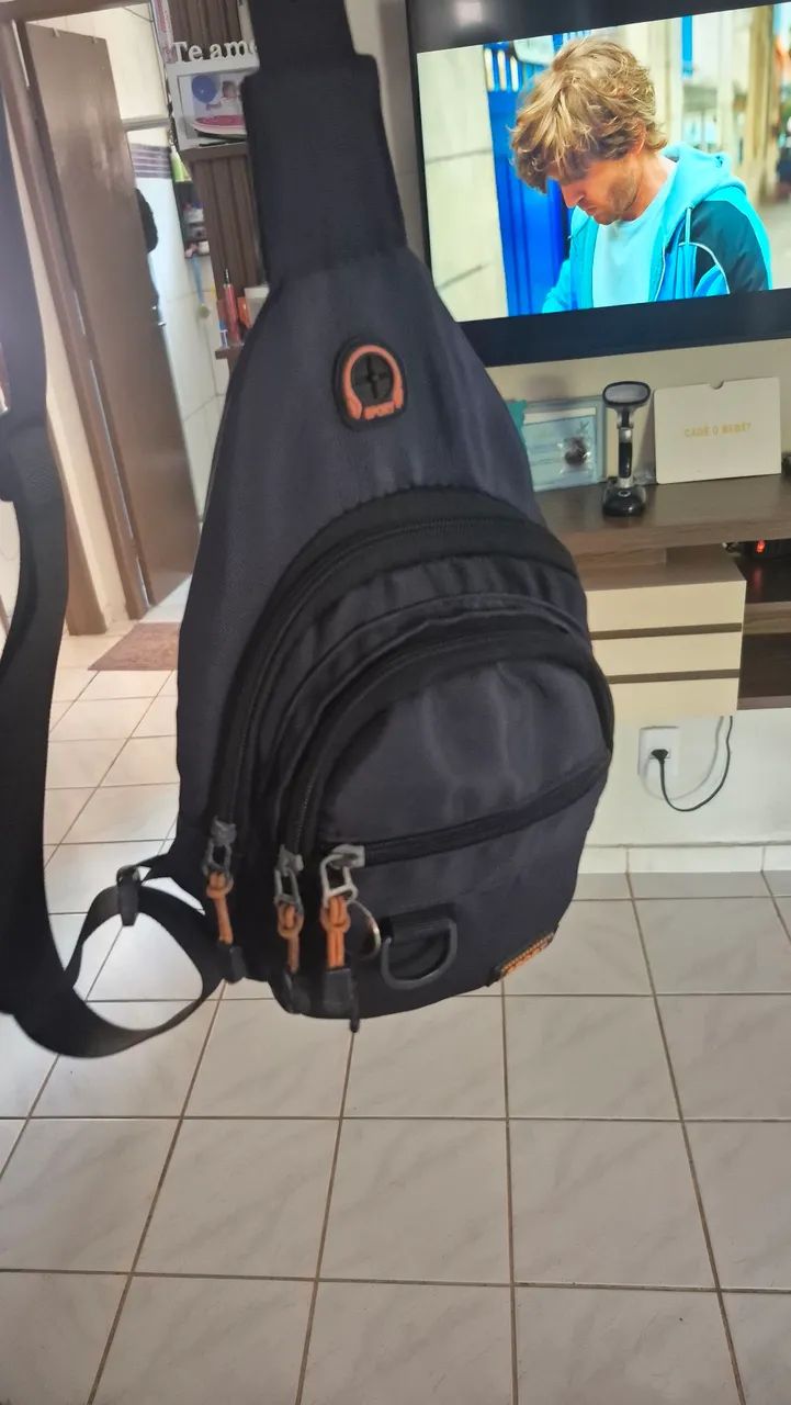 Bolsa tiracolo masculino 