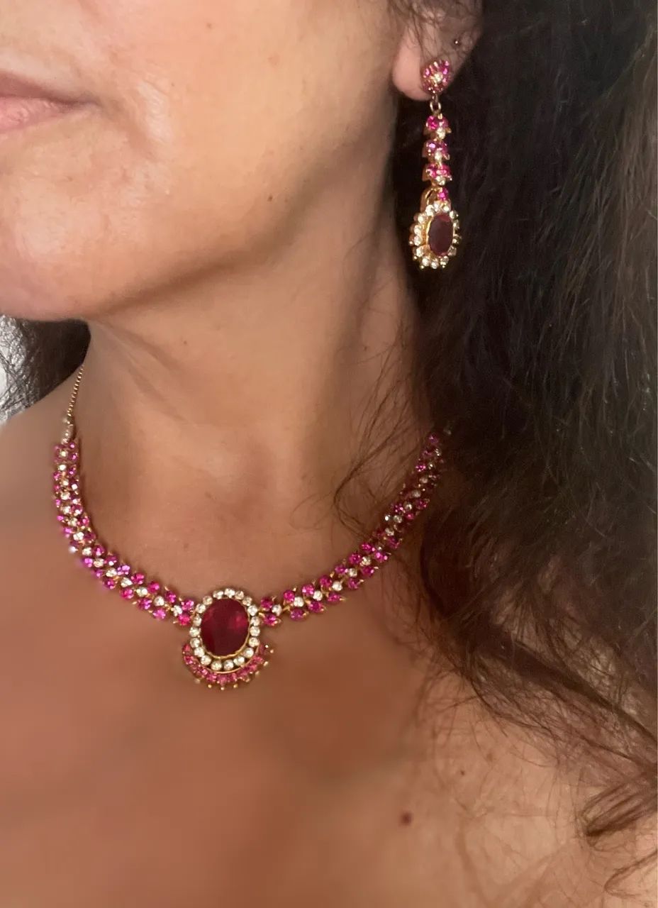 Conjunto colar e brincos  - Foto 3