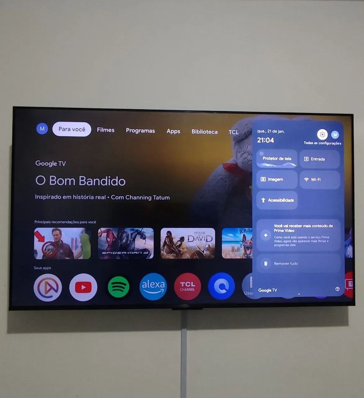 Smart TV TCL 55 Pol.