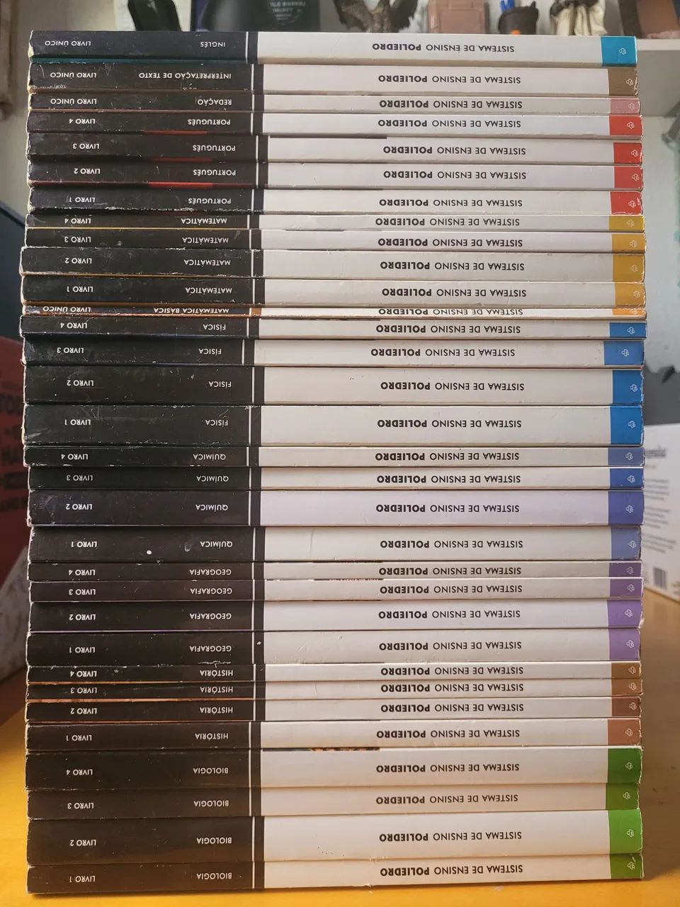 apostilas pré-vestibular Poliedro + Hexa