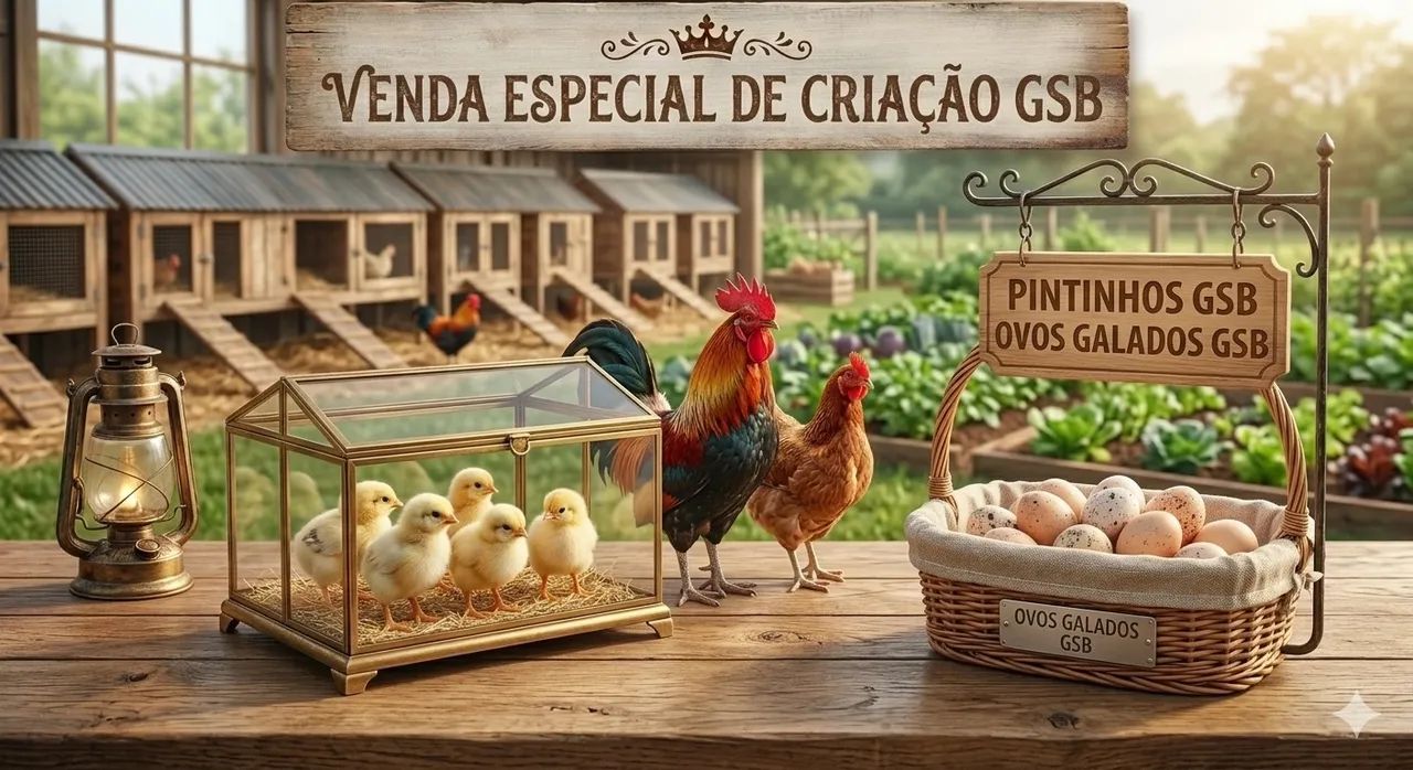 Pintinhos GSB Ovos galados 