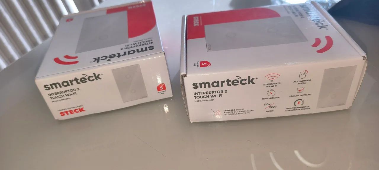 Interruptor inteligente, 2 touch , wi-fi, Smarteck  - Foto 3
