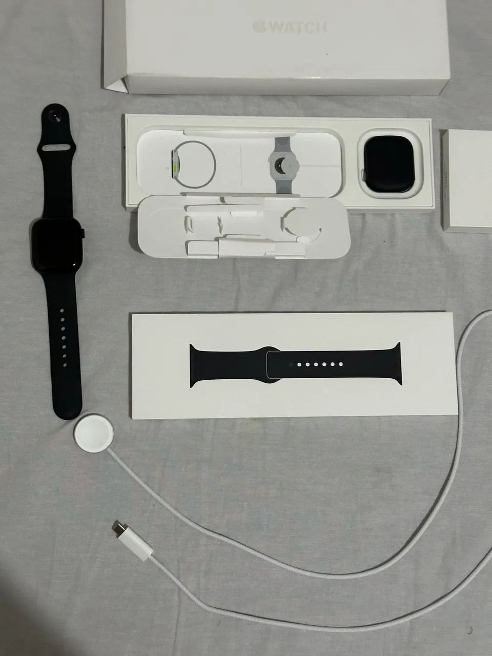 Apple Watch Series 11 GPS - 42mm Caixa de alumínio preto brilhante - Foto 6
