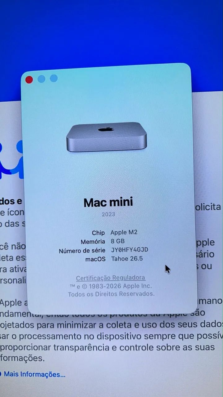 Mac Mini brasileiro - com Magic Trackpad  - Foto 3