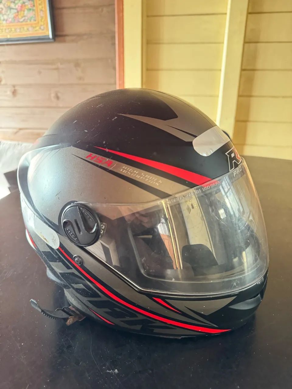 capacete preto  - Foto 5