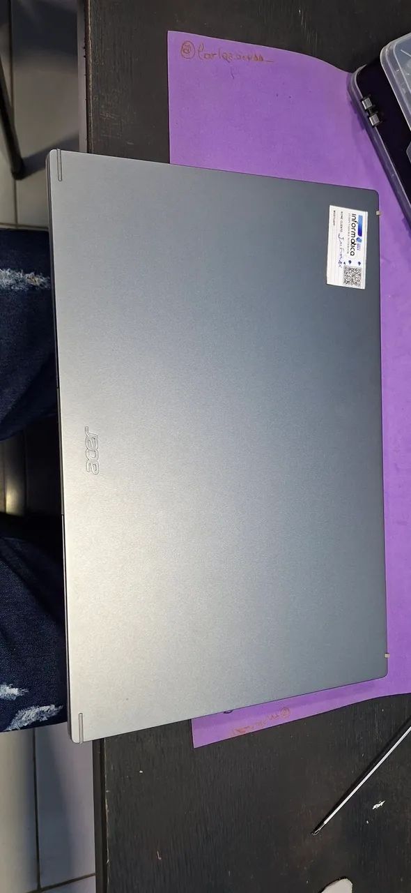 NOTEBOOK ACER ASPIRE 15 N23C3 (PLACA MÃE QUEIMADA) - Foto 4