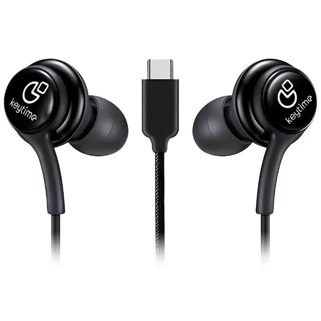  Fone de Ouvido USB-C Keytime SoundWave com Microfone - WZetta