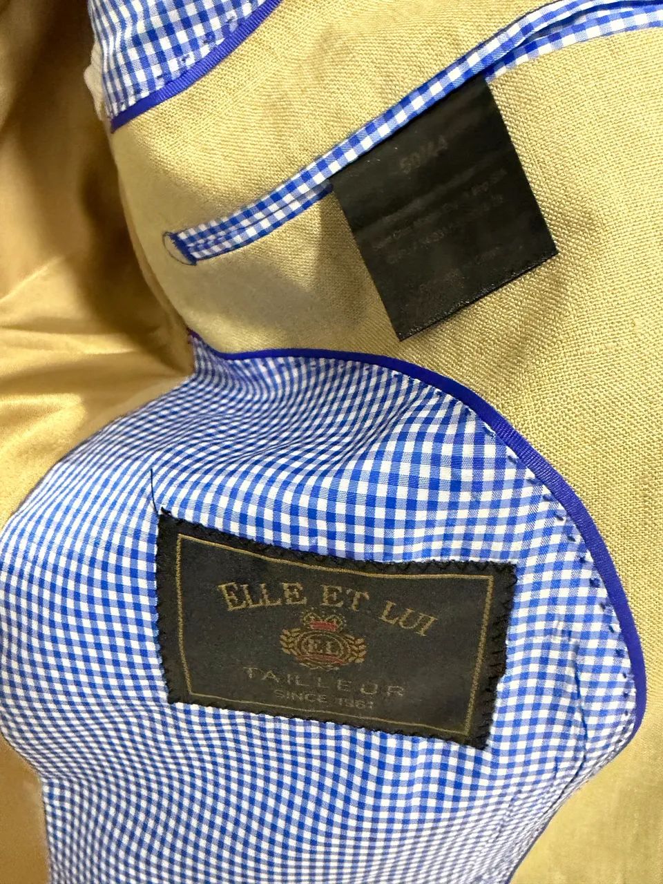 Blazer de linho Elle et Lui - Foto 4