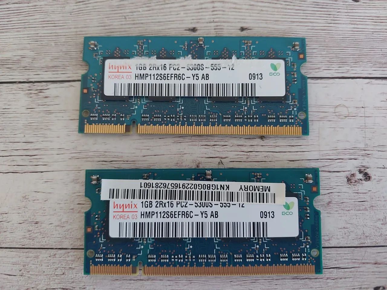 Par pentes memória RAM DDR2 original notebook emachines e625 - Foto 2