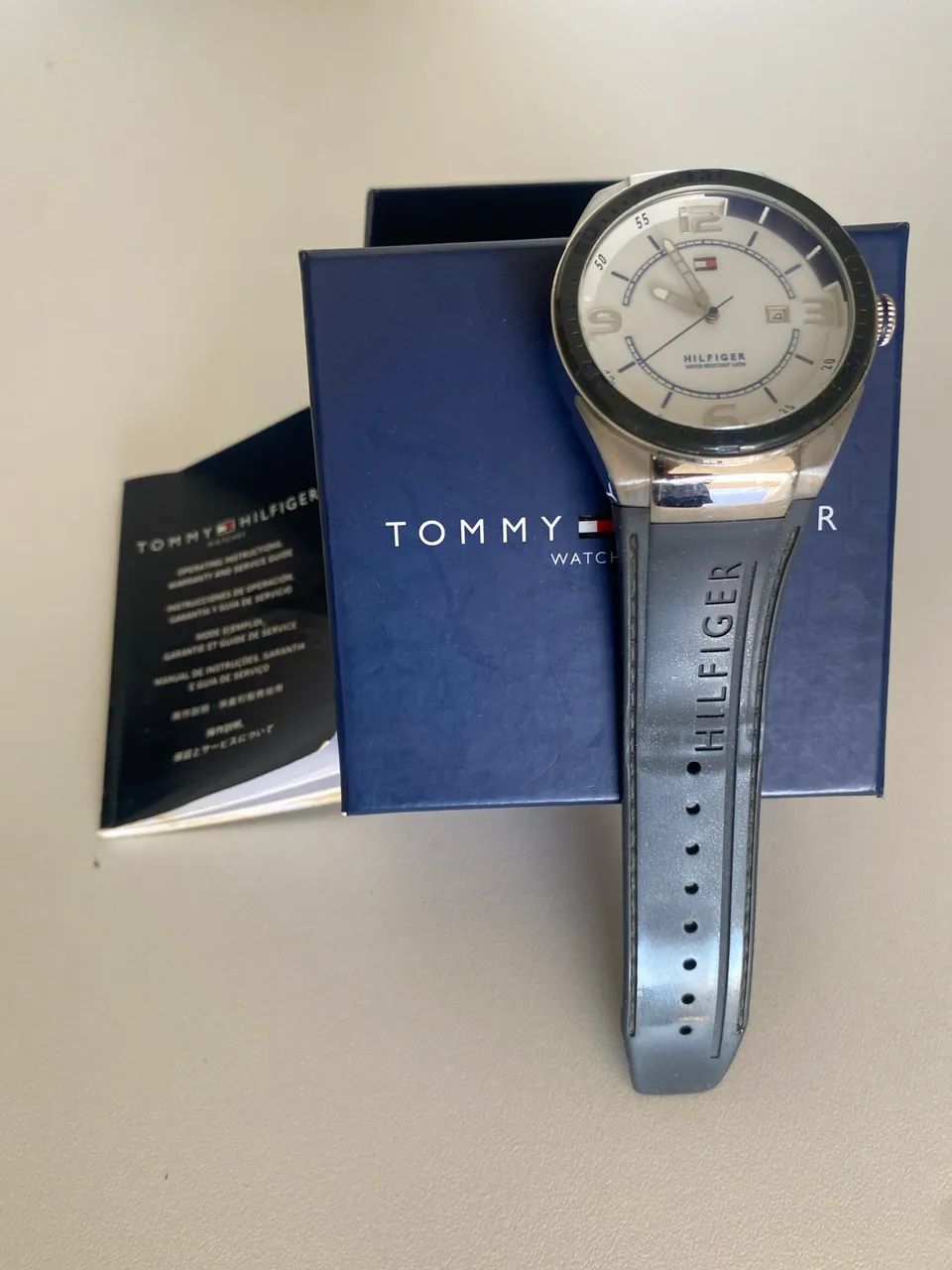 RELÓGIO TOMMY HILFIGER Pulseira de Borracha