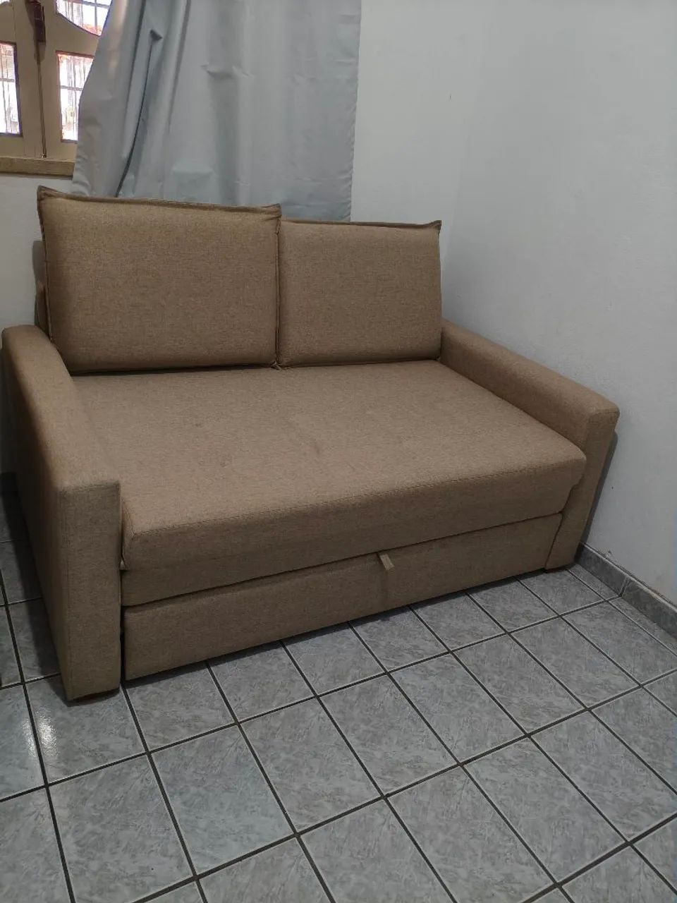 sofá cama usado em bom estado de conservação  - Foto 3