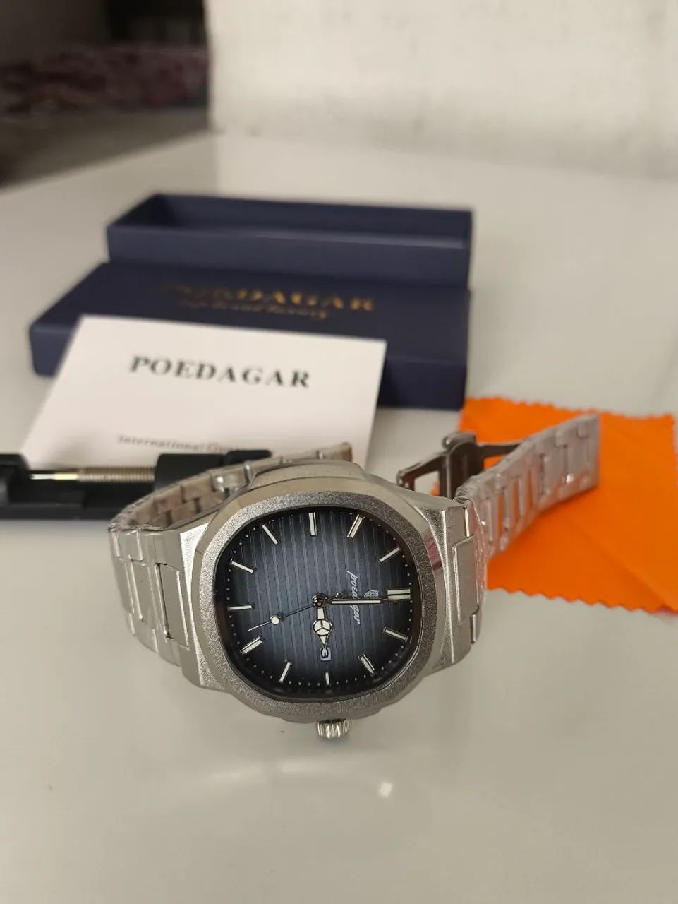 Relógio Elegante e Exclusivo Masculino Poedagar  - Foto 3