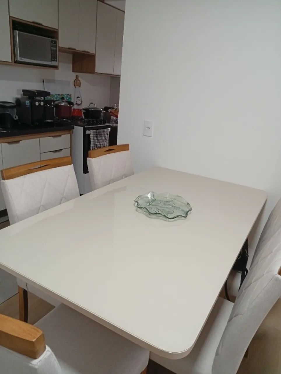Mesa de jantar retangular