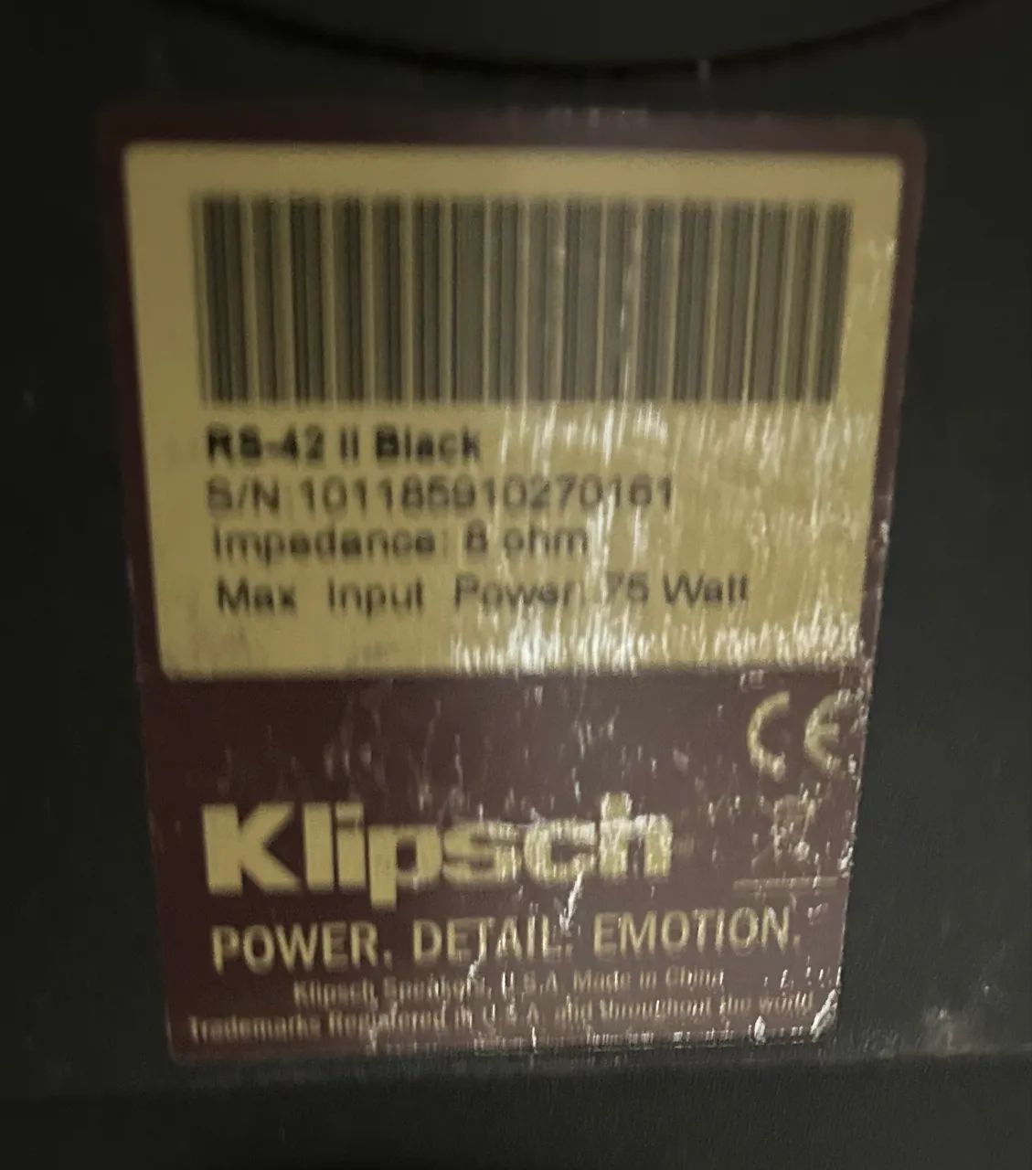 Caixas de som 5x1 Klipsch RS 42 II - Foto 5