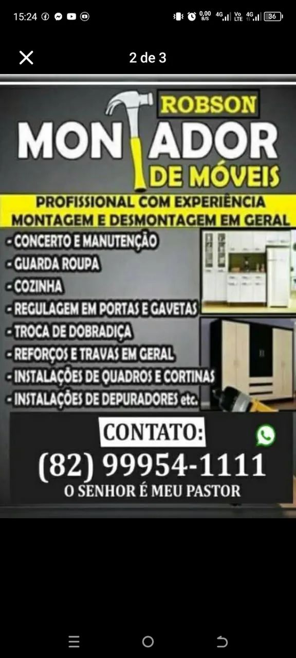 Montador de móveis PROFISSIONAL 