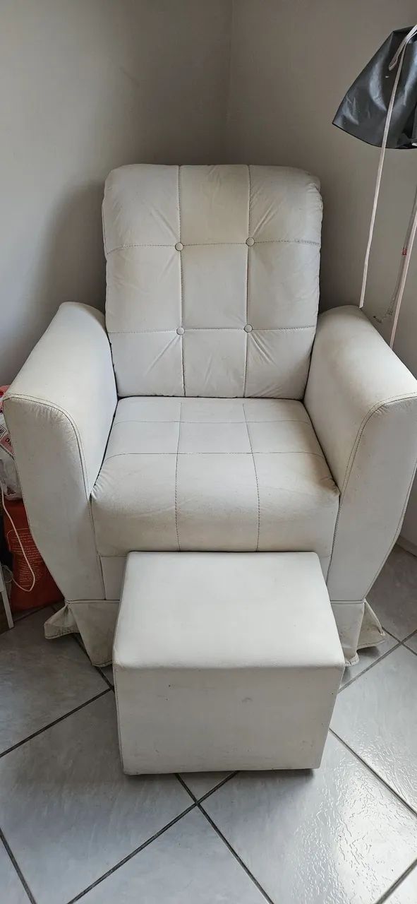 Poltrona amamentação com balanço 