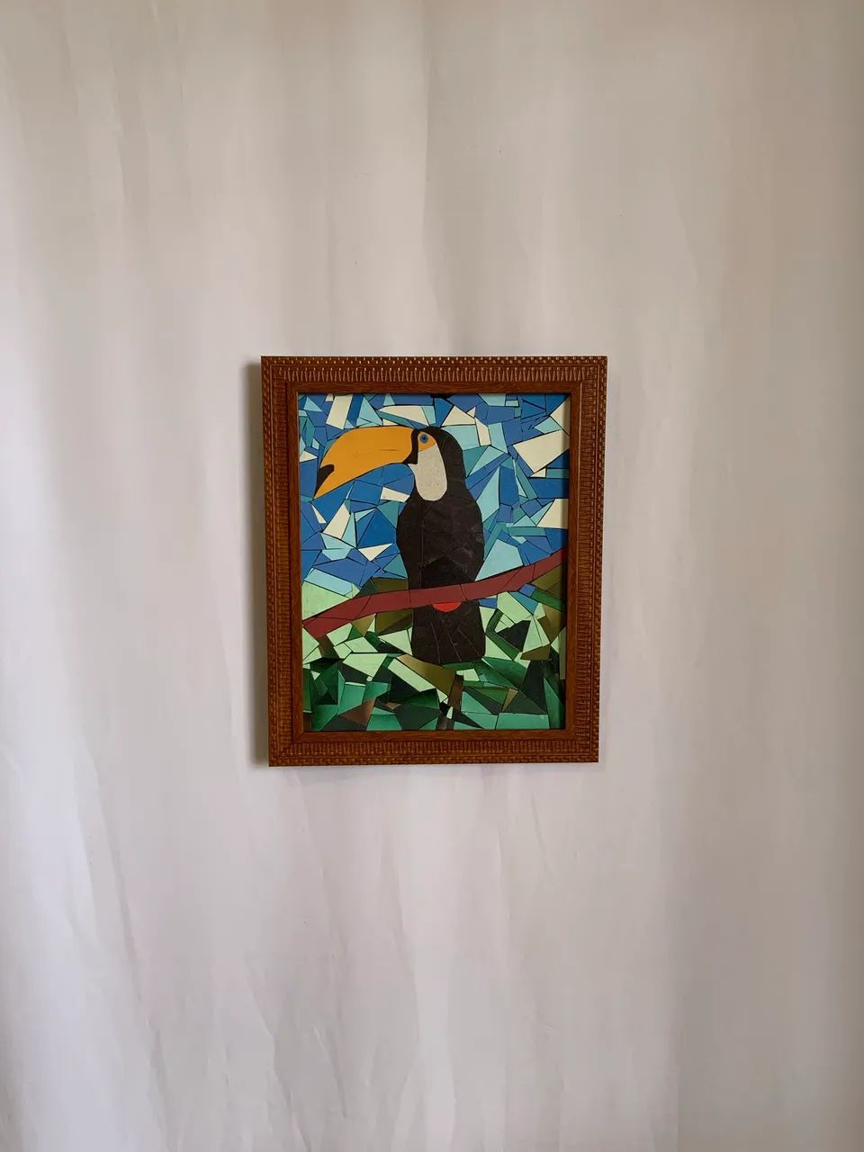 Quadro decorativo tucano