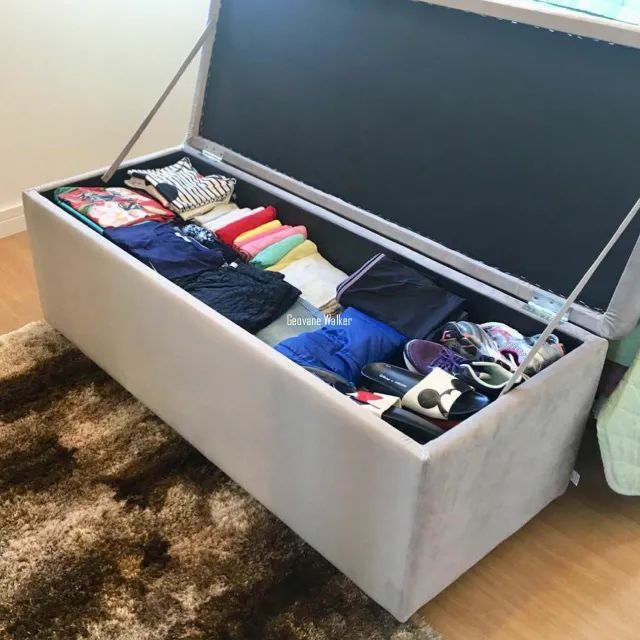 Premium Storage Pouf: Functionality, Comfort, and Sophistication