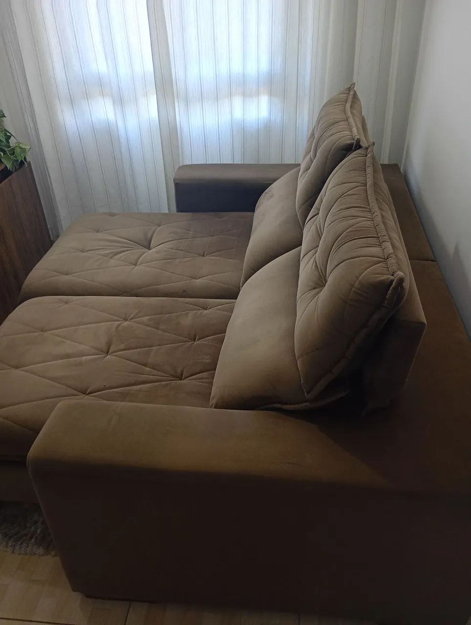 Sofá Retrátil  Bom estado  - Foto 3