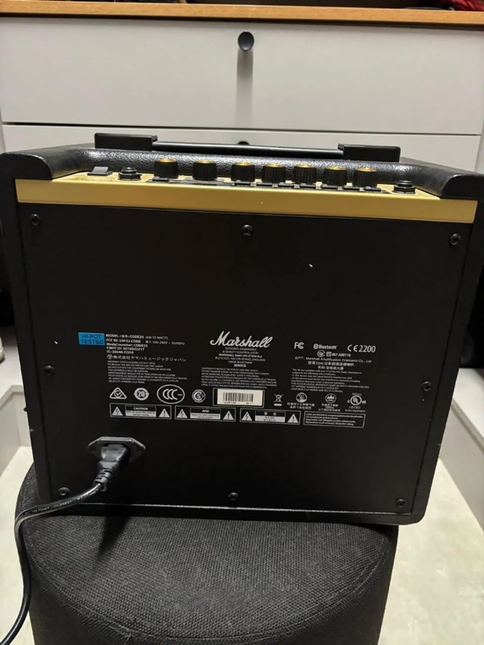 Amplificador Marshall CODE25 - 25W - Digital - Bluetooth e USB - Foto 2