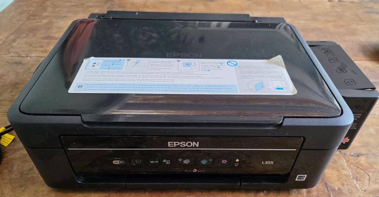 Impressora Multifuncional EcoTank L355 Epson - Foto 3