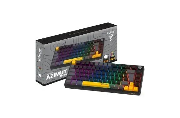 TECLADO GAMER MECÂNICO - CLANM *LANÇAMENTO - Foto 2