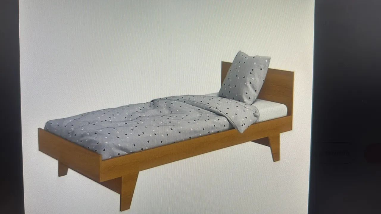 Kit quarto infantil com berço que vira cama, cômoda e armário  - Foto 4