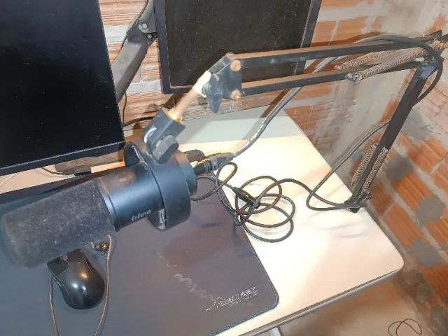Microfone Dinâmico Fifine K688, Cardióide, USB Tipo-C e XLR com Braço Articulado - Foto 3