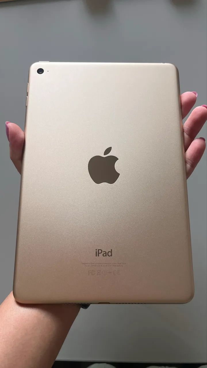 iPad Mini 4 128g Wi-Fi Gold Excelente Estado