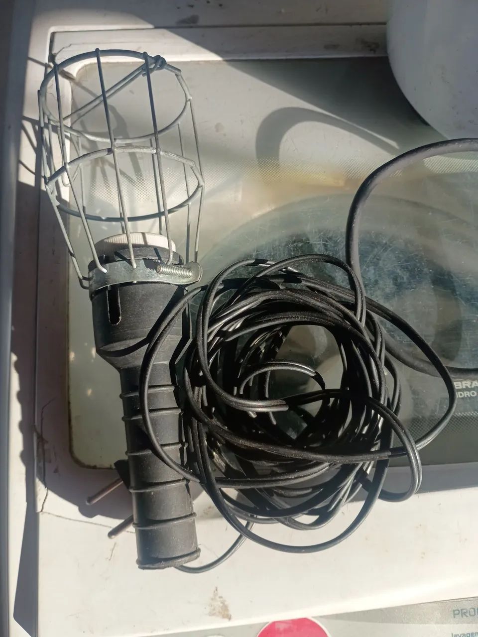 Vendo luminária chama!!!