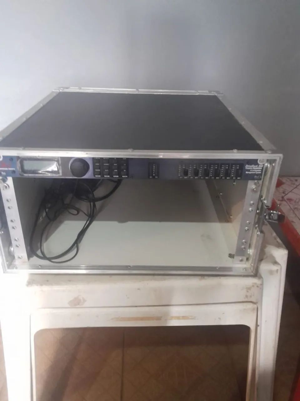 Processador dbx + case rack - Foto 4