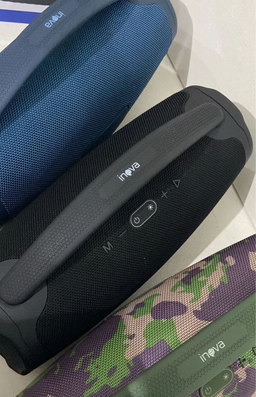 Caixa de Som portátil RGB Inova 