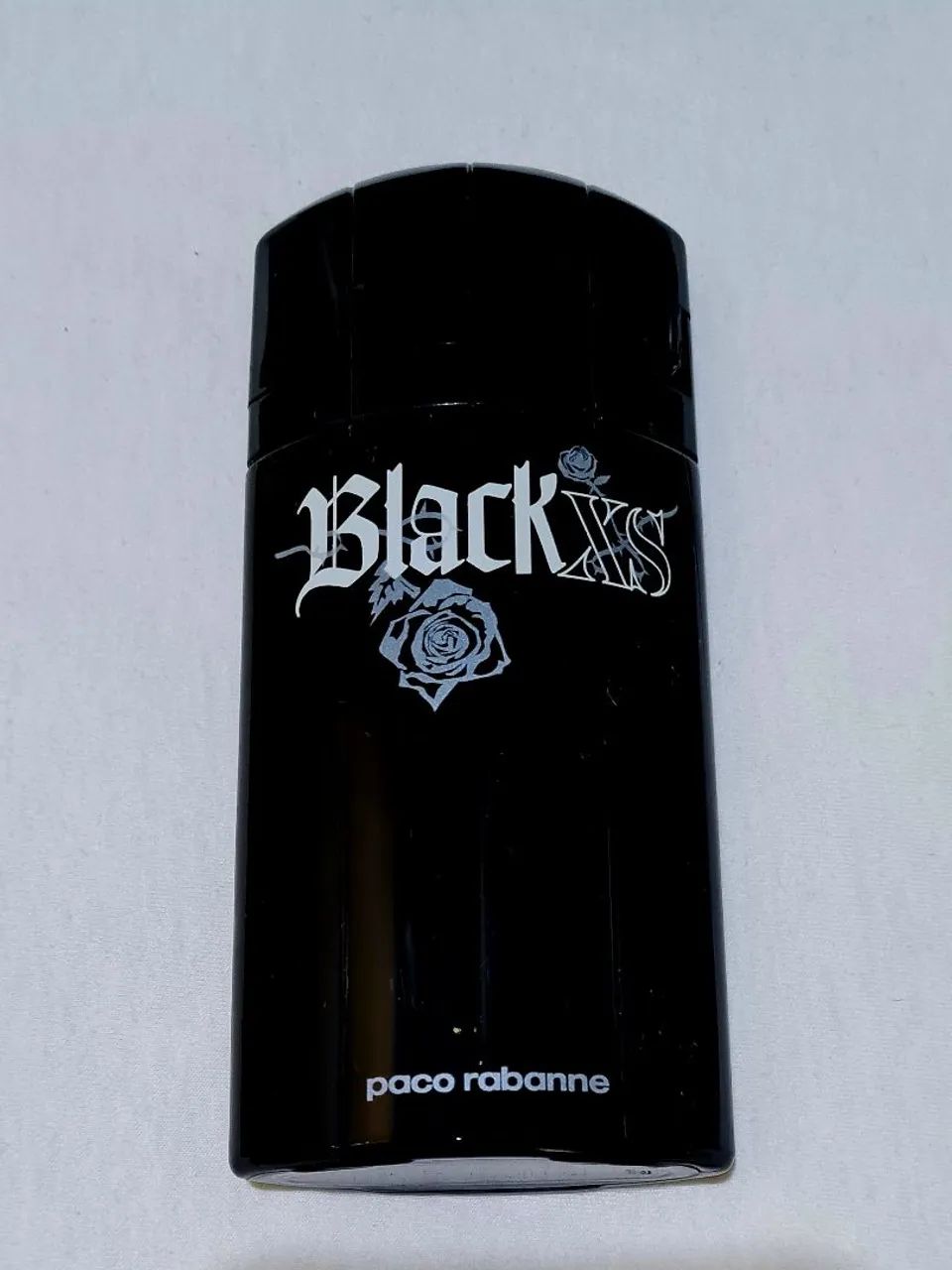 Frasco vazio Black Xs Paco Rabanne 100ml