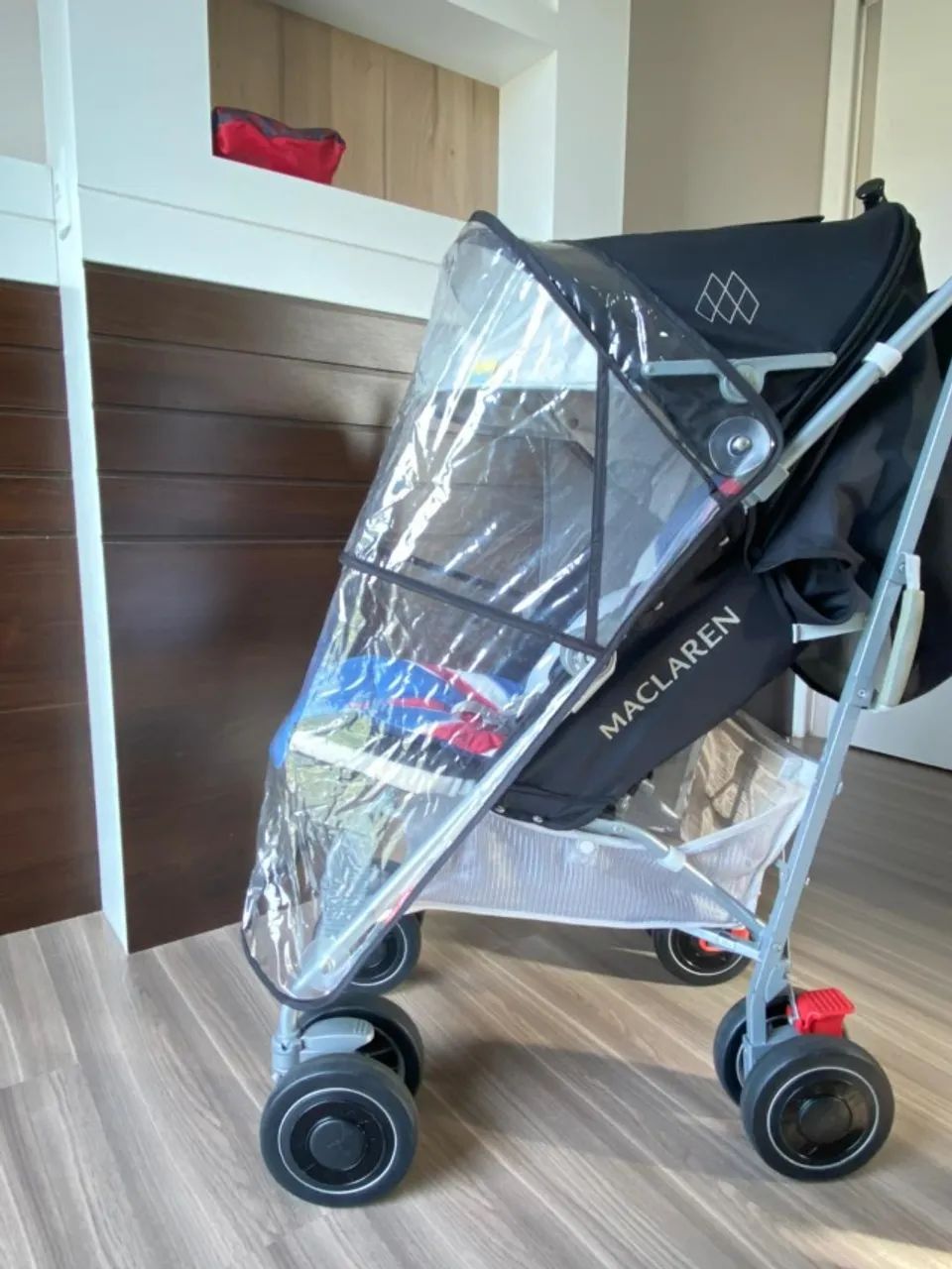 Carrinho MacLaren Techno XLR Preto - Completo - Foto 2