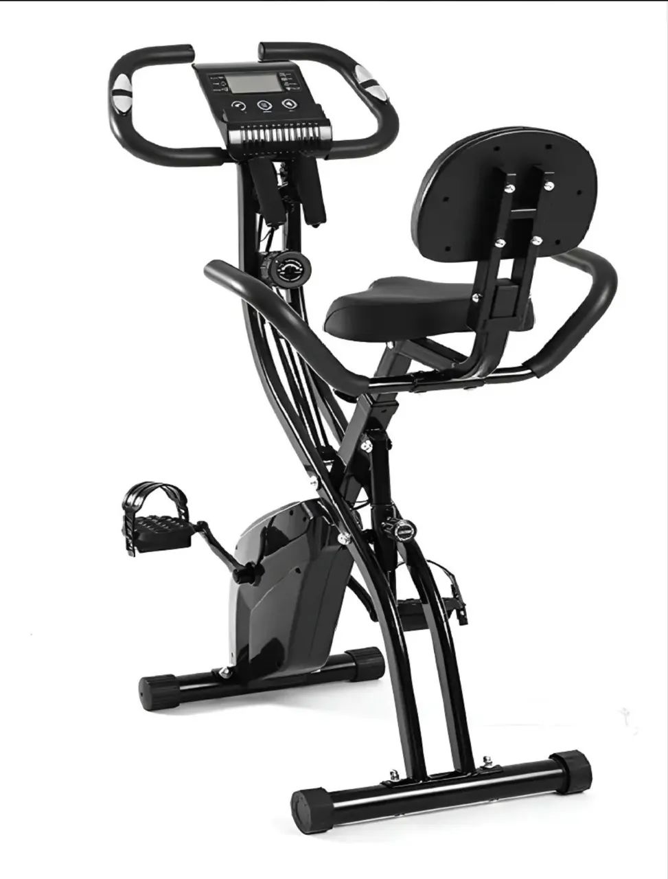 Bicicleta Ergométrica Vertical Dobrável - Foto 4