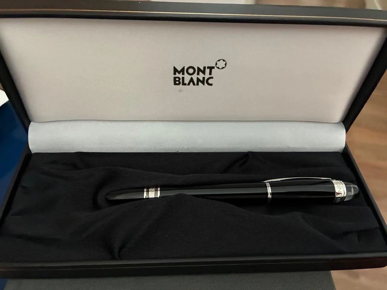 Caneta MontBlanc com estojo Original - Foto 4