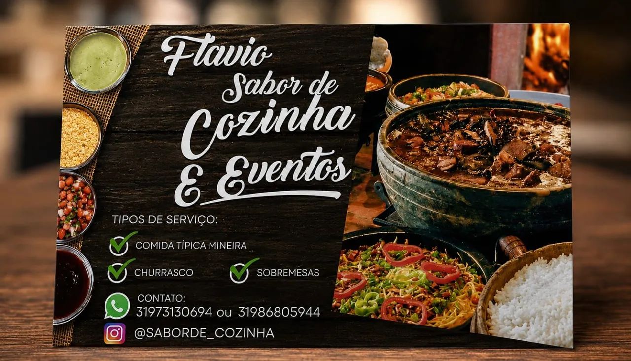 SABOR DE COZINHA E EVENTOS  - Foto 2