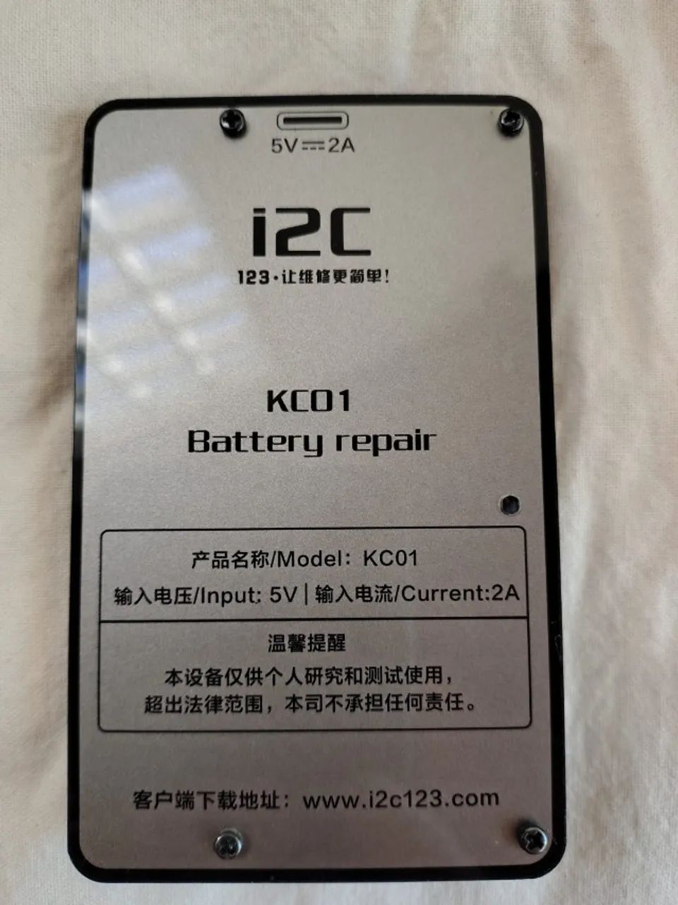 KC01 I2C - Programador de Bateria para iPhone | Reparo de Dados e Ciclos - Foto 4