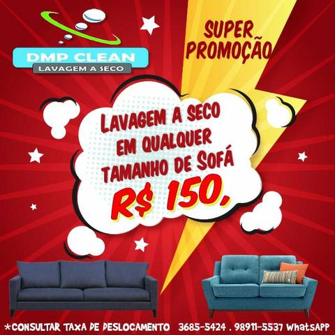 Lavagem de sofá / Higienização de sofá