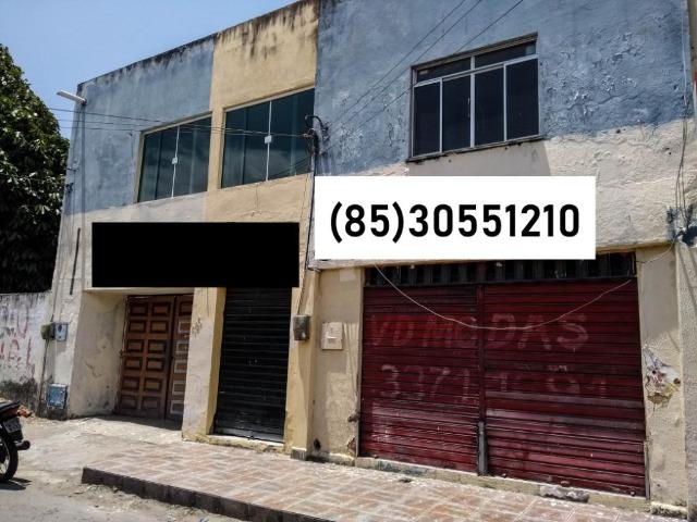 PT0041 Ponto Comercial em Maracanaú para alugar, casa duplex com 3 vagas rotativas