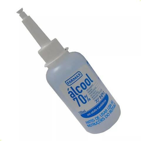 Álcool 70% Farmax 100ml - Foto 3