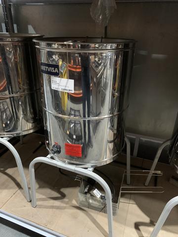 Fritadeira água e óleo metvisa inox JM