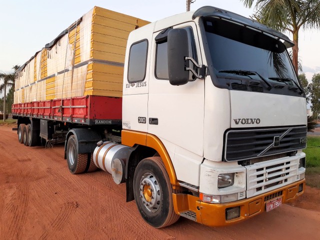 VOLVO FH 12 380, CARRETA RANDON PORTA CONTAINERS.