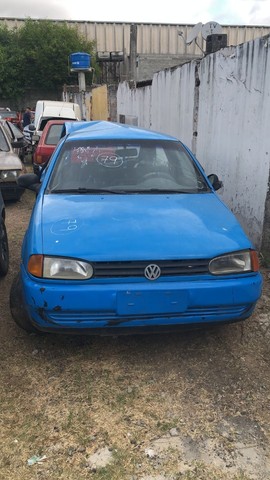 Sucata Gol Plus 1996 Azul Disponível Para Retirada de Peças