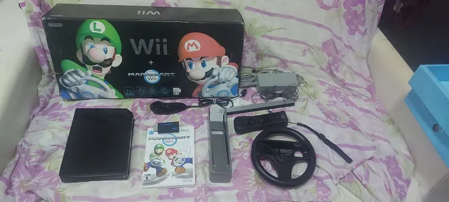 Jogo Mario Kart Wii, Jogo de Videogame Nintendo Wii Usado 79857920