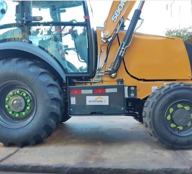Retroescavadeira case 580N ano 2020 - Foto 4